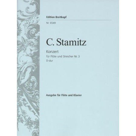 partition concerto re majeur de stamitz flute