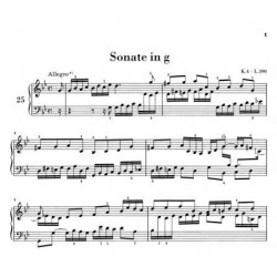 scarlatti sonates piano partition