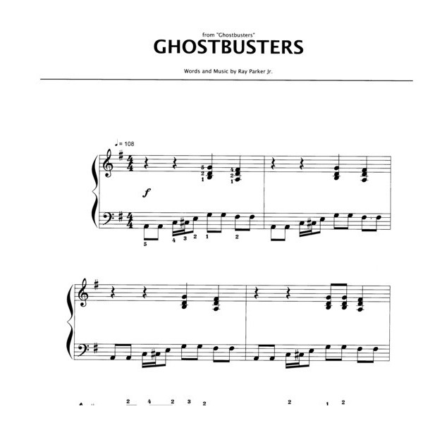 partition easy piano movie anthology