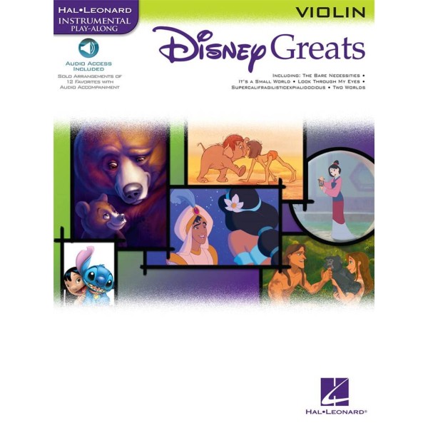 partition violon disney greats