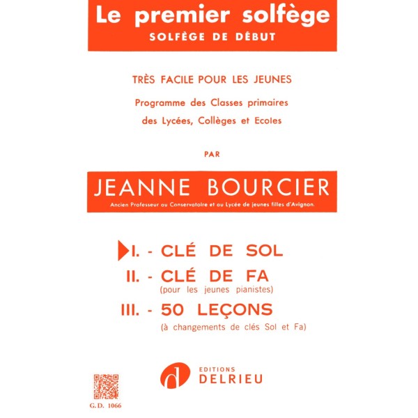 manuel jeanne bourcier premier solfege