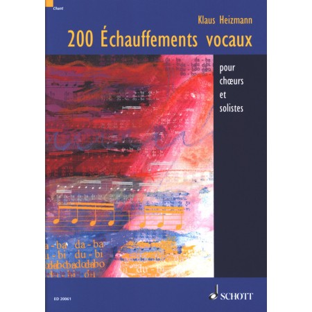partition de vocalises et echauffements vocaux couverture