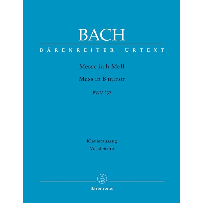 partition chant messe en si barenreiter couverture