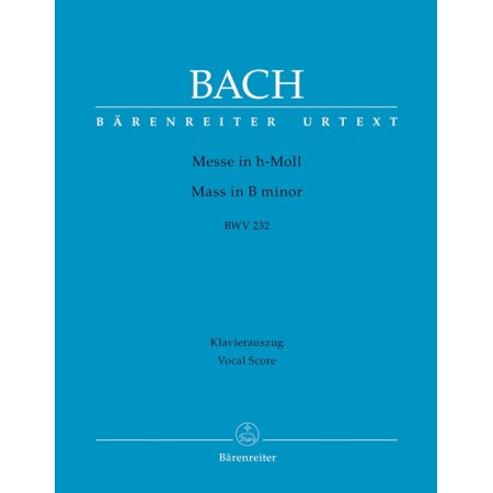 partition chant messe en si barenreiter couverture