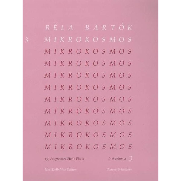 partition mikrokosmos volume 3 couverture