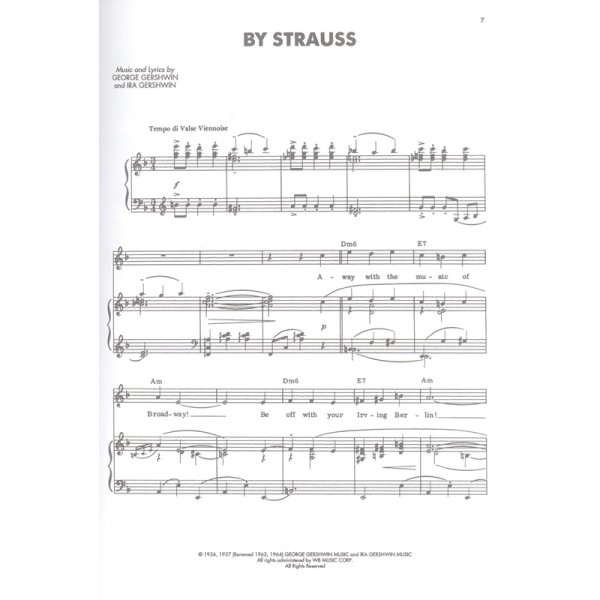 partition 50 gershwin classics