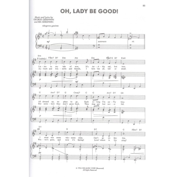 partition 50 gershwin classics
