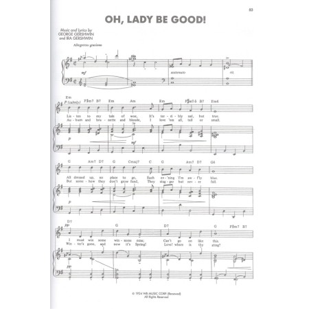 partition 50 gershwin classics