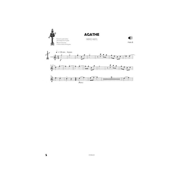 partition croc notes pour clarinette extrait