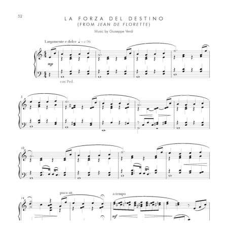 partition piano la force du destin