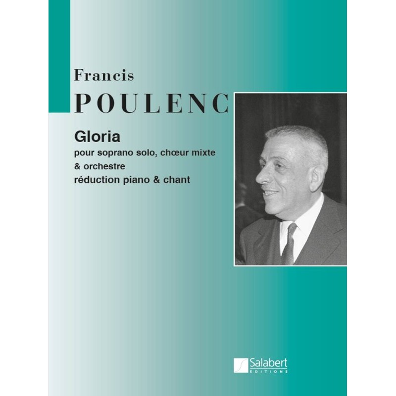 partition du gloria de poulenc
