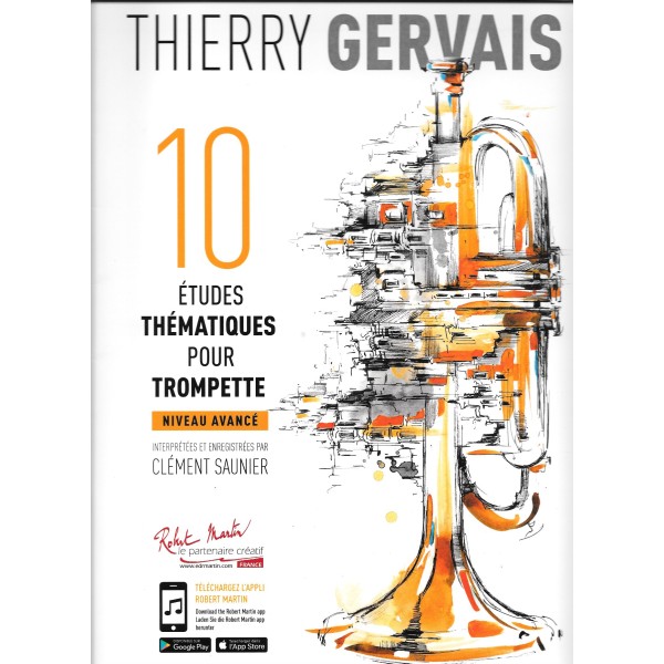 partition gervais 10 etudes thematiques avignon