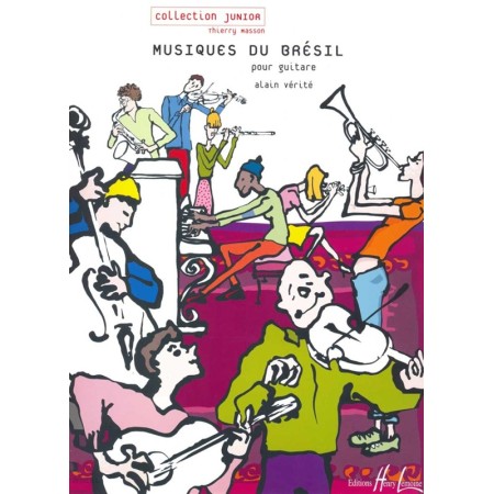 partition alain verite musiques du bresil couverture