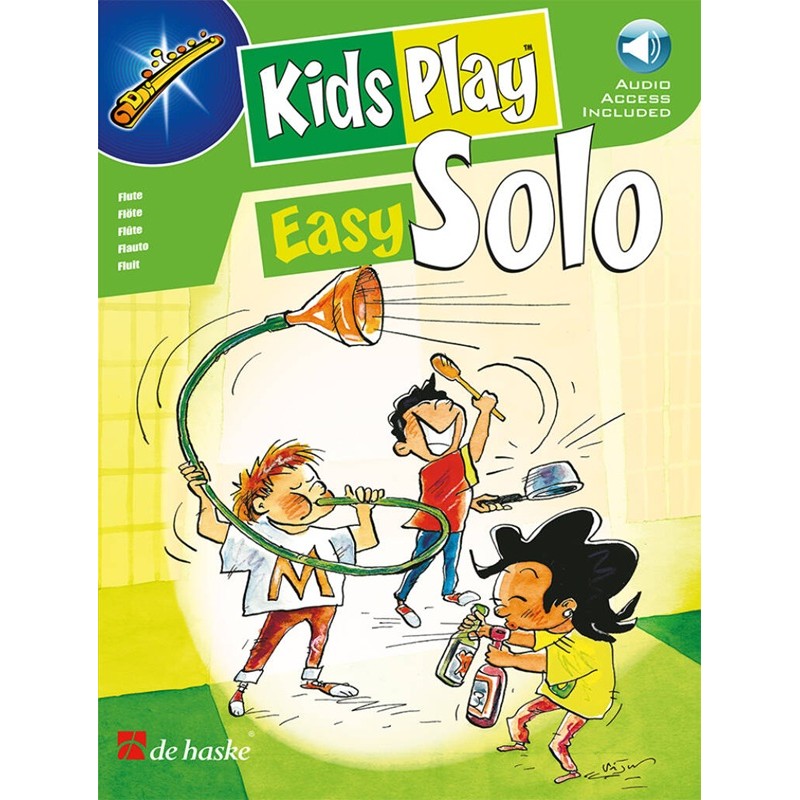 partition kids play easy solo flute couverture