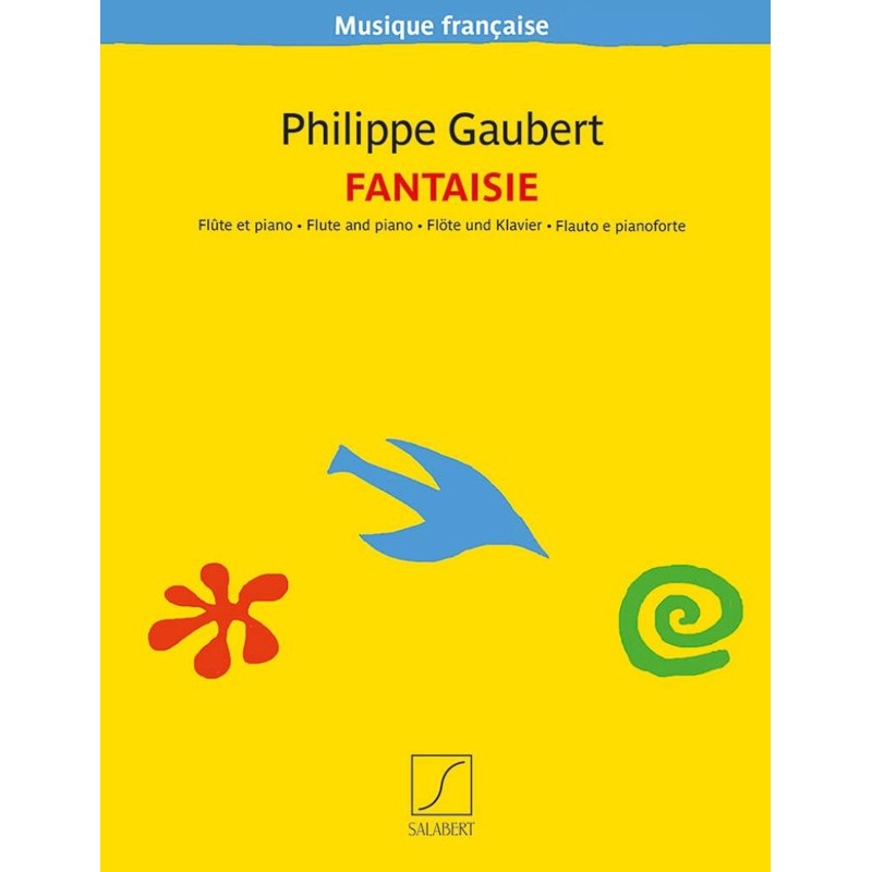 partition fantaisie flute gaubert salabert couverture