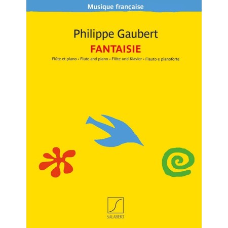 partition fantaisie flute gaubert salabert couverture