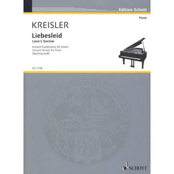 partition liebesleid version rachmaninoff