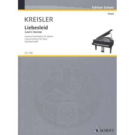 partition liebesleid version rachmaninoff