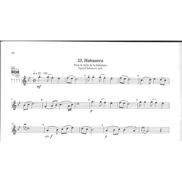 partition cartes postales de verdier pour flute couverture