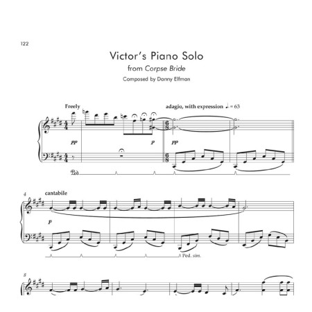 partition cinematic piano playlist jeux video films extrait