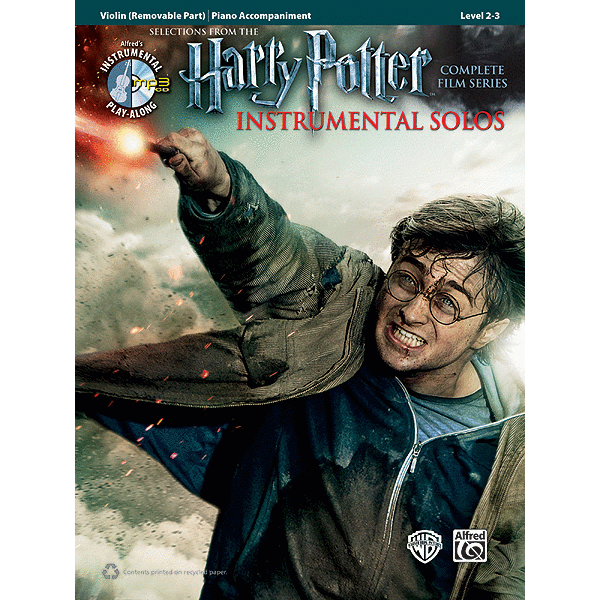 partition harry potter pour violon couverture