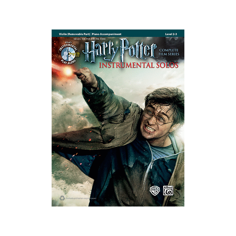 partition harry potter pour violon couverture
