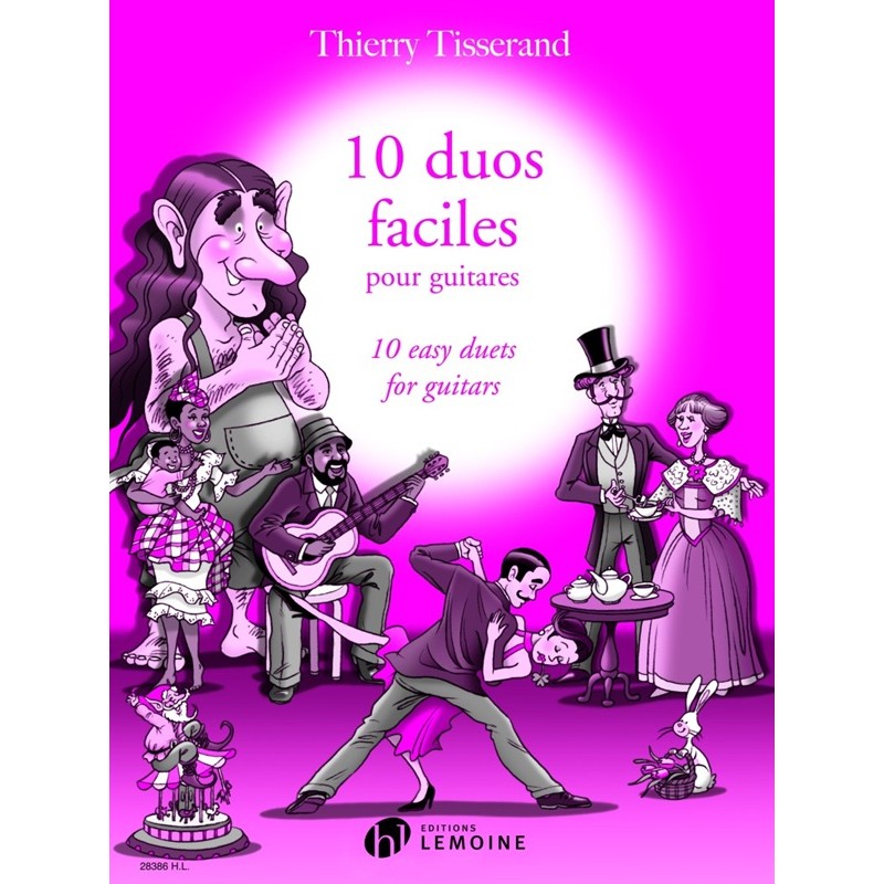 partition tisserand 10 duos faciles pour guitare