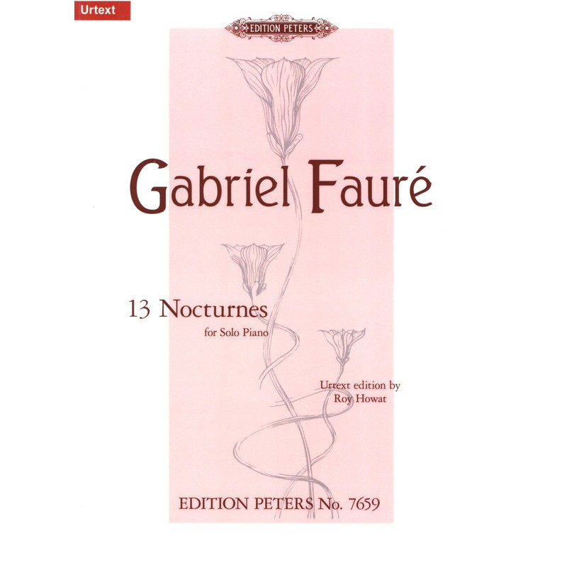 partition nocturnes gabriel faure couverture