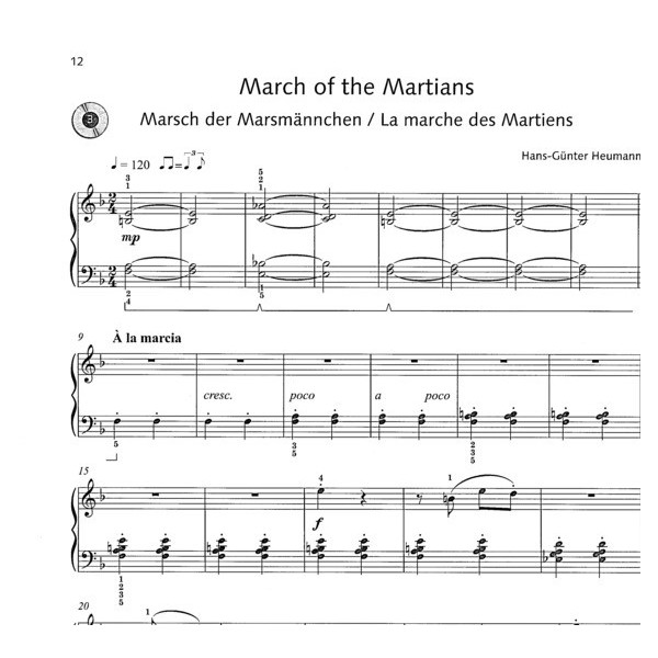 partition galaxy piano extrait