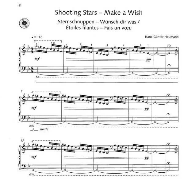 partition galaxy piano extrait