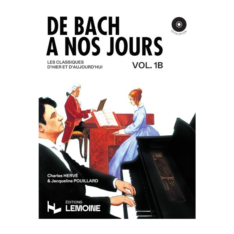 partition de bach a nos jours volume 1b couverture
