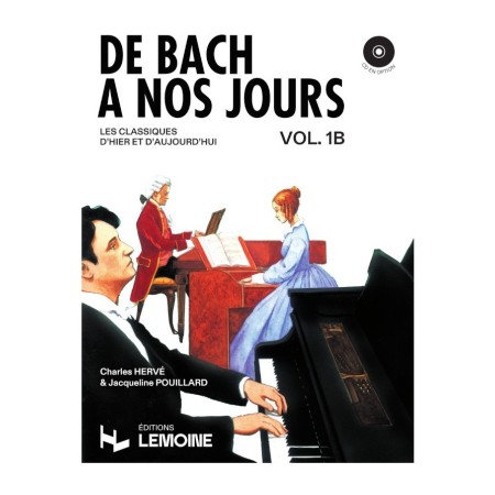 partition de bach a nos jours volume 1b couverture