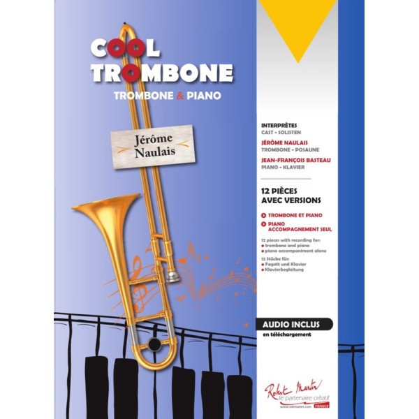 partition cool trombone avec piano