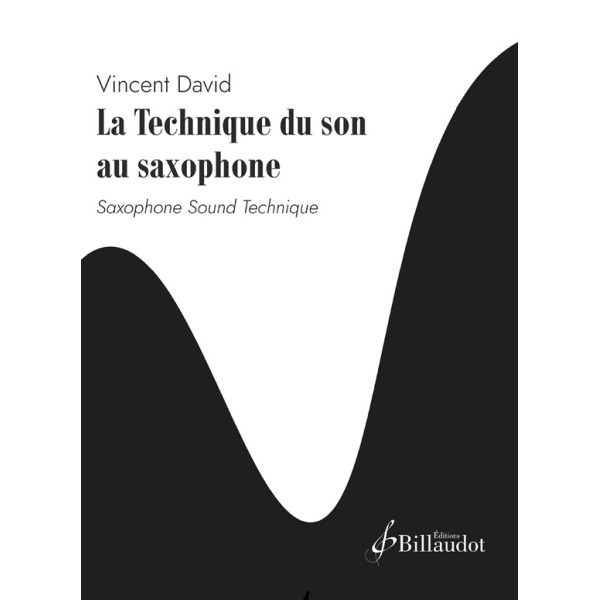 partition la techique du son au saxophone couverture