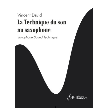 partition la techique du son au saxophone couverture