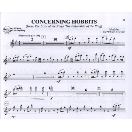 ultimate movie instrumental solos partition flute extrait