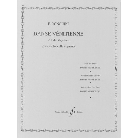 partition danse venitienne de ronchini