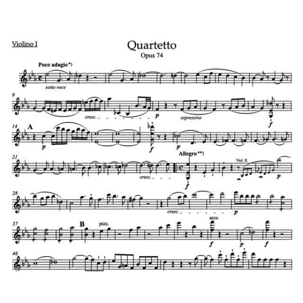 partition beethoven quatuor opus 74 opus 95 extrait