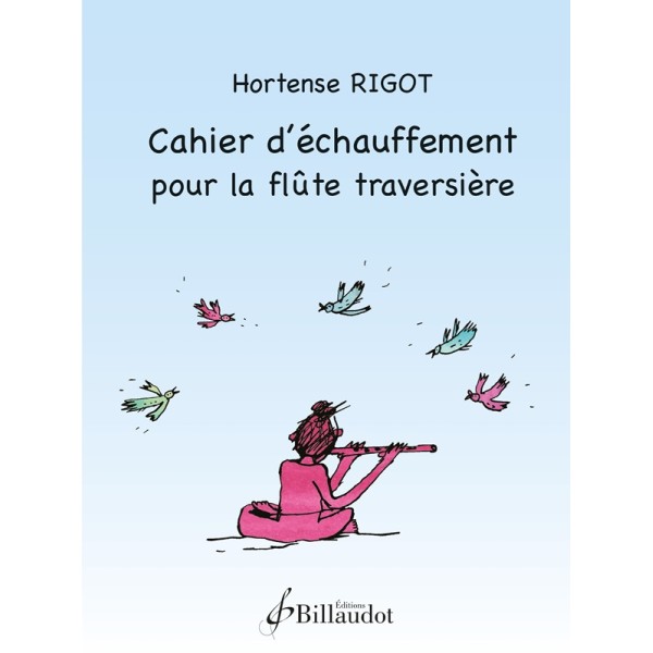 partition cahier d echauffement  flute traversiere couverture