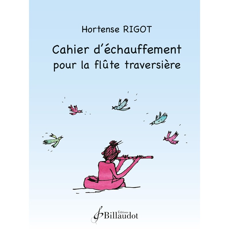 partition cahier d echauffement  flute traversiere couverture