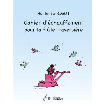 partition cahier d echauffement  flute traversiere couverture