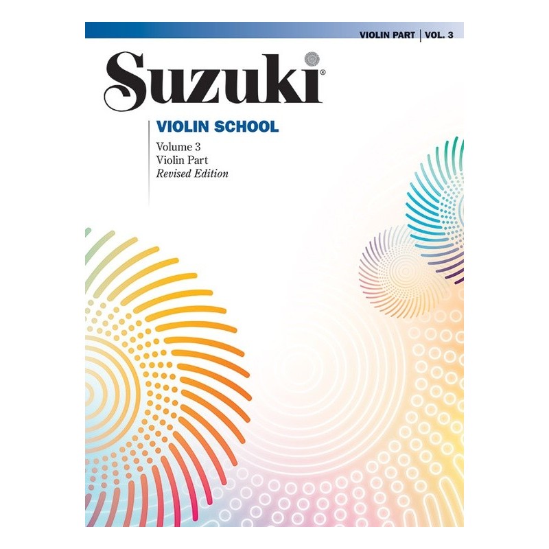 Suzuki violin school part 3 partition violon