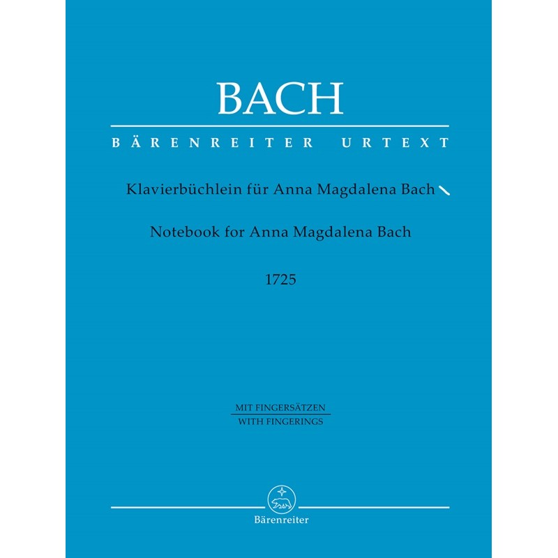 le petit livre d anna magdalena bach barenreiter