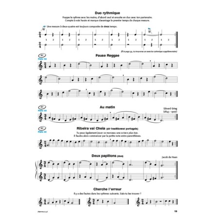 methode ecouter lire jouer flute volume 1 extrait