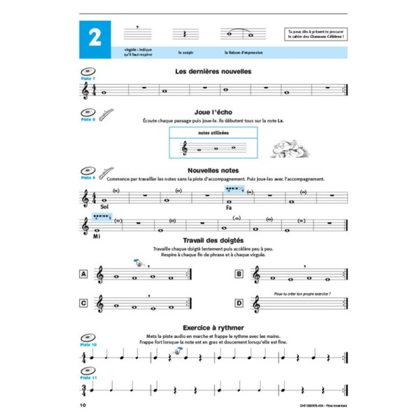 methode ecouter lire jouer flute volume 1 extrait