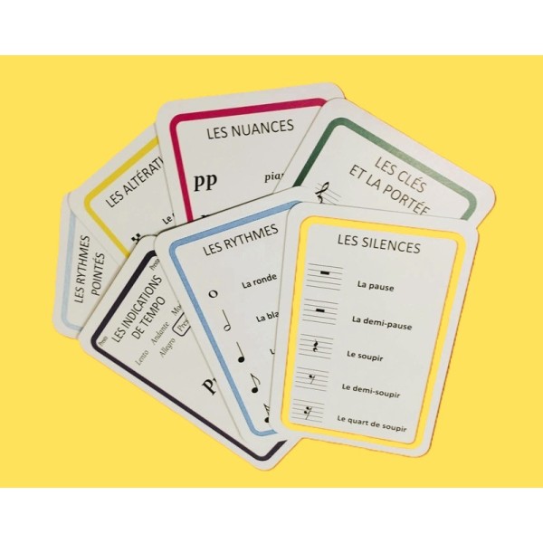 jeu de 7 familles les signes musicaux avignon