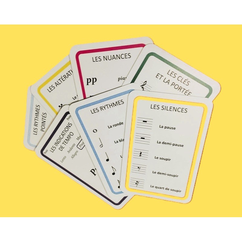 jeu de 7 familles les signes musicaux avignon