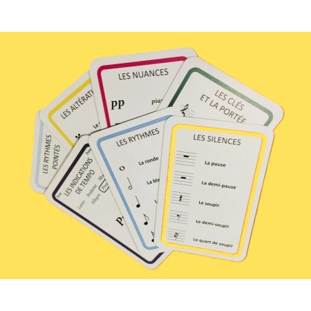 jeu de 7 familles les signes musicaux avignon