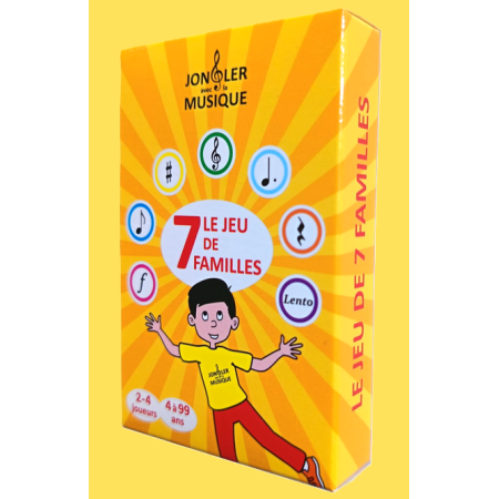 jeu de 7 familles les signes musicaux avignon