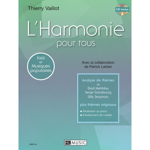 manuel d harmonie tout style de musique thierry vaillot